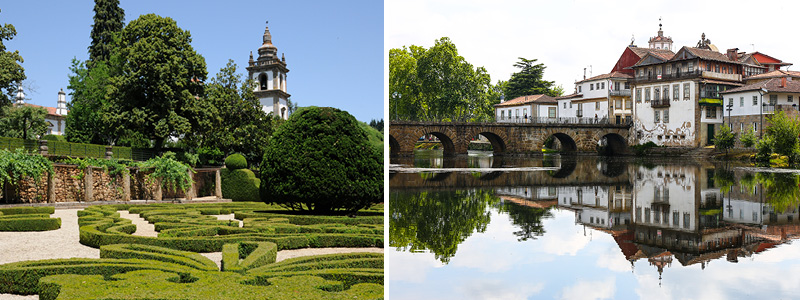 Mateus-slotshaven og Chaves i det nordlige Portugal